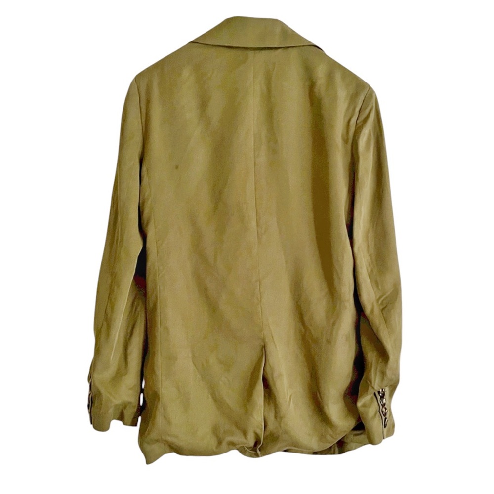 REFORMATION The Classic Blazer in “Pear” Green, sz XS, MSRP $278 - Picture 8 of 14